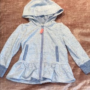 Cotton Peplum Jacket